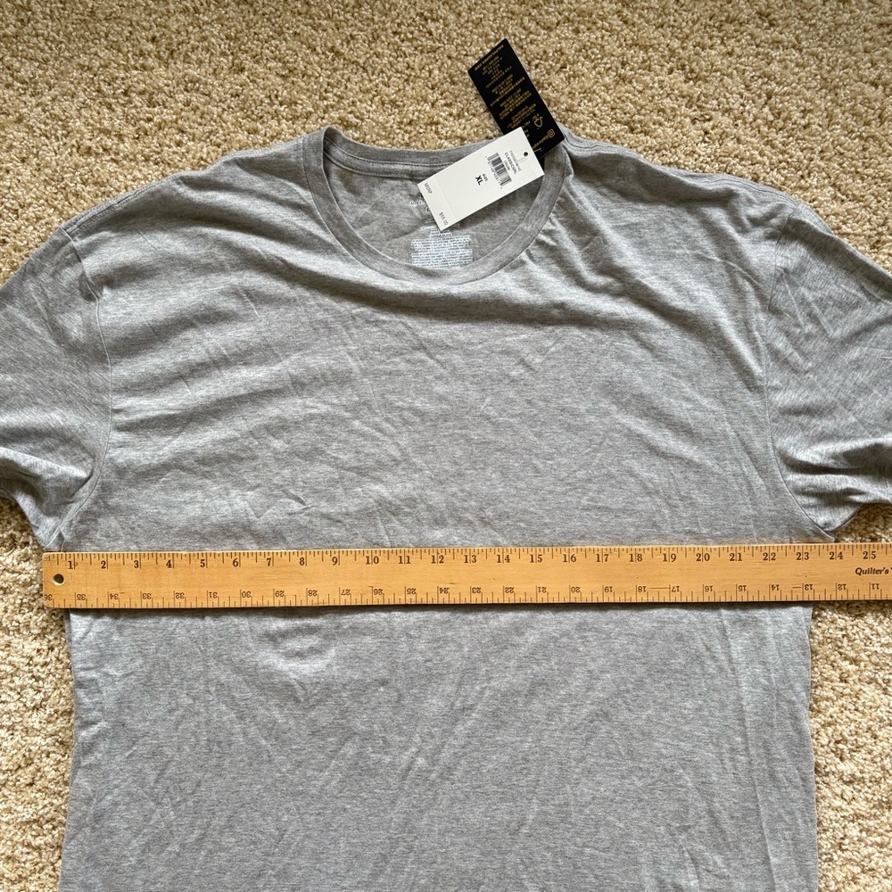Polo by Ralph Lauren Men's Short Sleeve Crew Tee‎ - Heather Gray XL - Picture 4 of 6